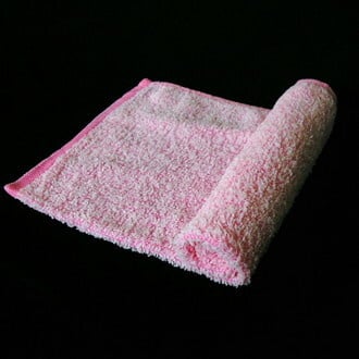 おしぼり　100匁　ピンク　平織り 30cm×30cm