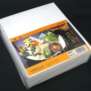 天ぷら敷紙（厚口）　袋／500枚